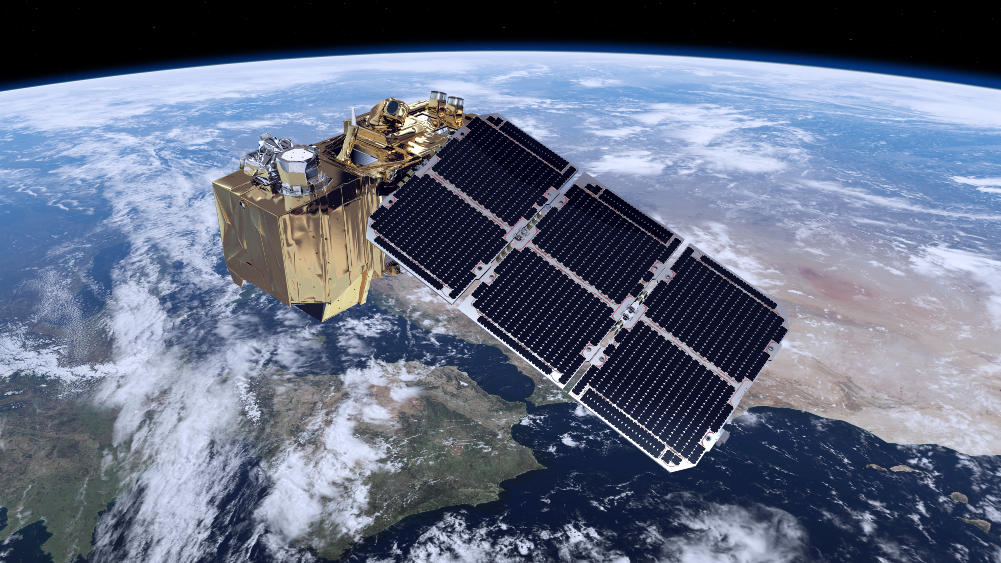 The Sentinel-2 satellite
